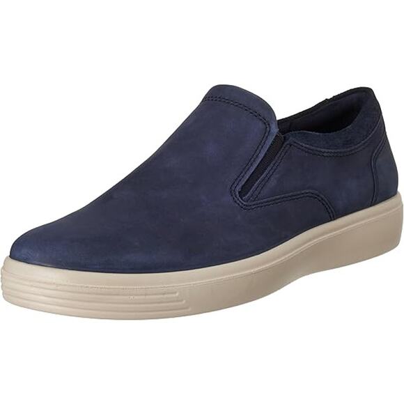 NWT ECCO Men's Soft Classic Long Lace Sneaker NIGHT SKY-SZ 28.5~29.0 cm 3E